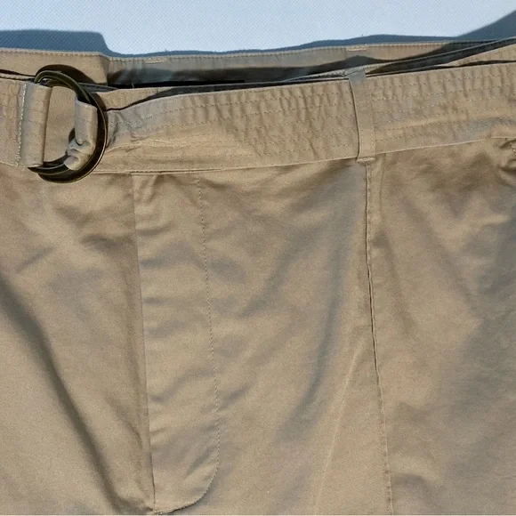 NEW  Womens Size 16  Ralph Lauren Micro-Sanded Twill Belted Wide-Leg  Pants $145 - Picture 9 of 16